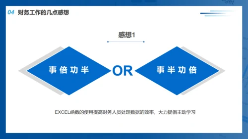 蓝色财务部工作总结通用PPT模板