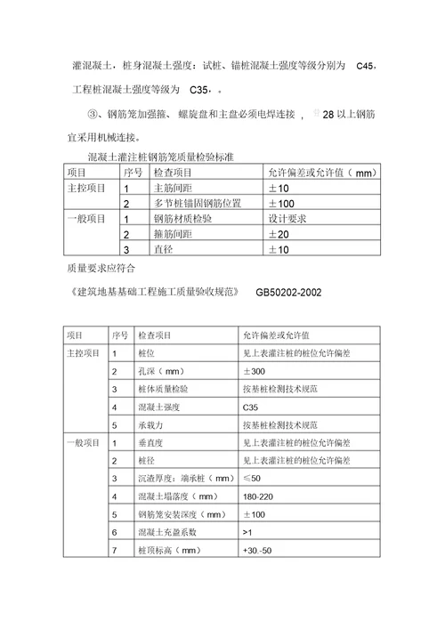 旋挖钻孔灌注桩监理实施细则打印版