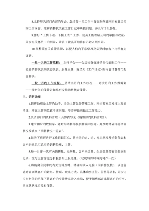 房地产销售部全新规章新版制度.docx