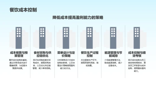 蓝色渐变酒店专业培训课程汇报PPT模板