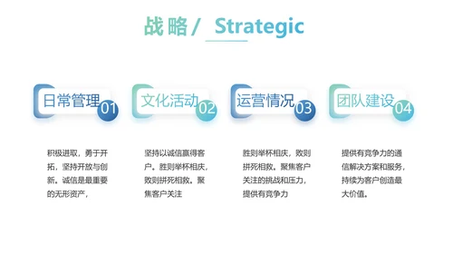 蓝色大气企业公司宣传动态PPT模板