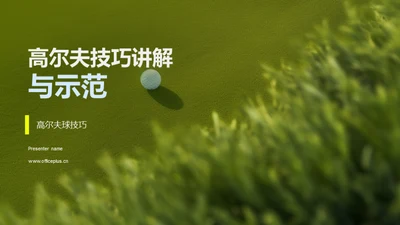 高尔夫技巧讲解与示范