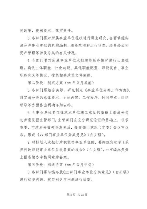 事业单位分类实施方案2篇.docx