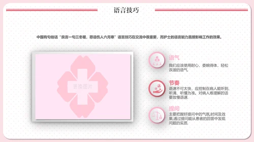 实用责任护士粉色清新医疗医学PPT模板