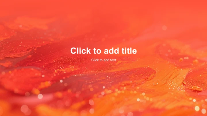 红色现代风商务培训PPT主题