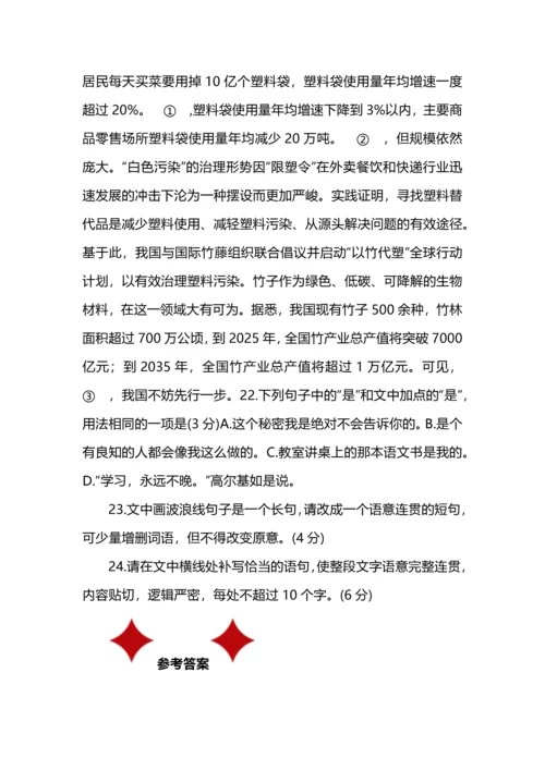 高考语文二轮复习新高考题型语用题专练.docx