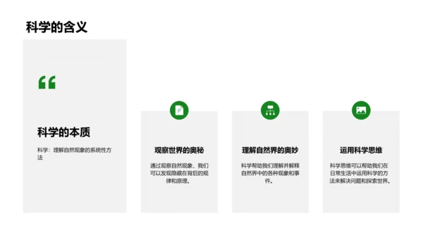 小学生科学实验PPT模板