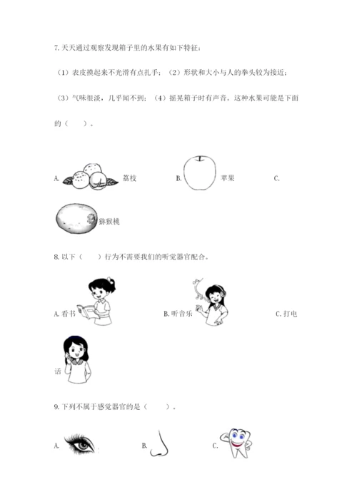 教科版小学科学二年级下册 期末测试卷附参考答案ab卷.docx