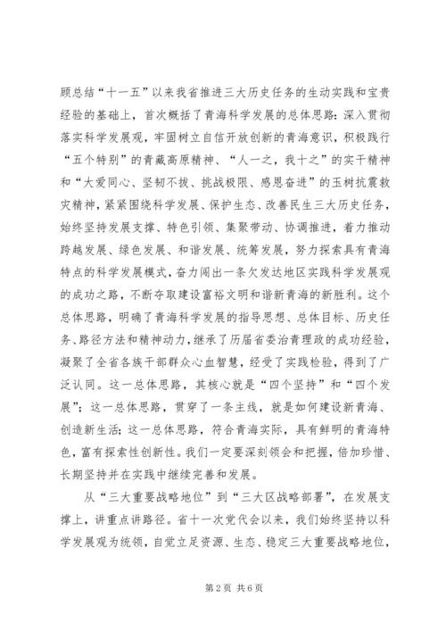 学习省十次党代会及市第十三届二次全会精神的心得体会 (3).docx