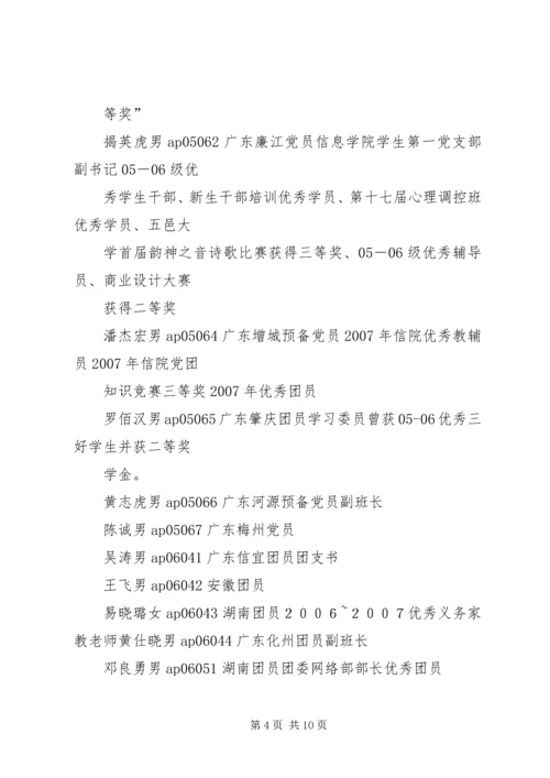 信息学院团学工作简报(3).docx