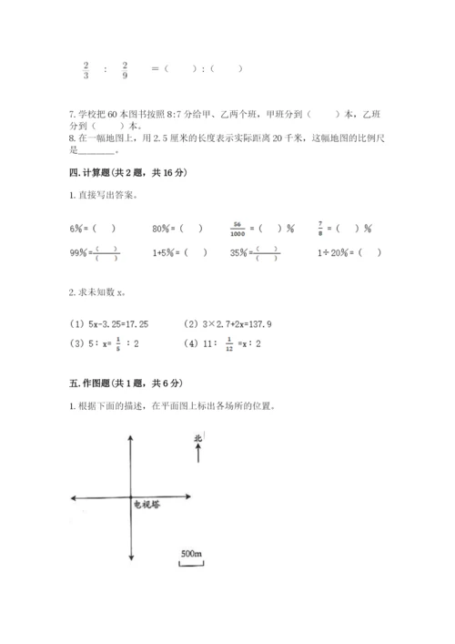 冀教版小升初数学模拟试卷带答案（a卷）.docx