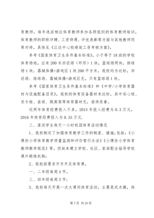 体质达标自查报告.docx