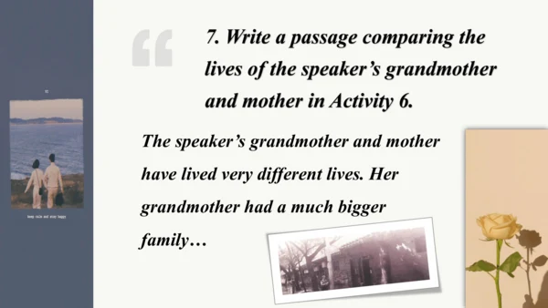 Module3 life and then Unit 3 Language in use  课件(共