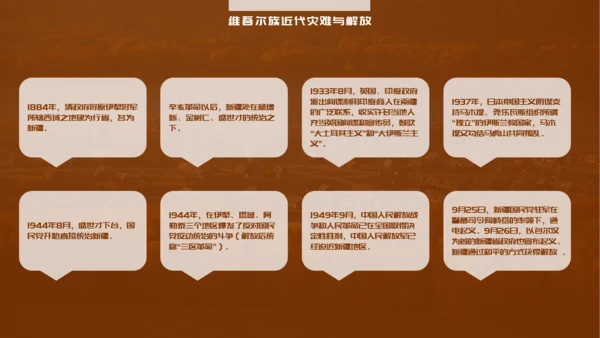 少数民族民俗文化之维吾尔族知识PPT模板