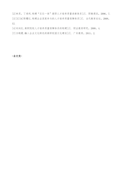 以就业为导向的高职人才培养质量保障体系构建探析.docx