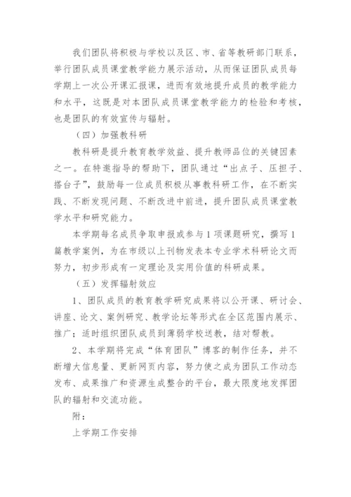 市级体育名师工作室工作计划.docx