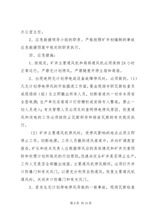 无计划停风应急预案.docx