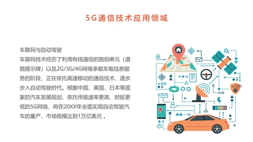 5G时代赋能未来专题宣传介绍PPT模板