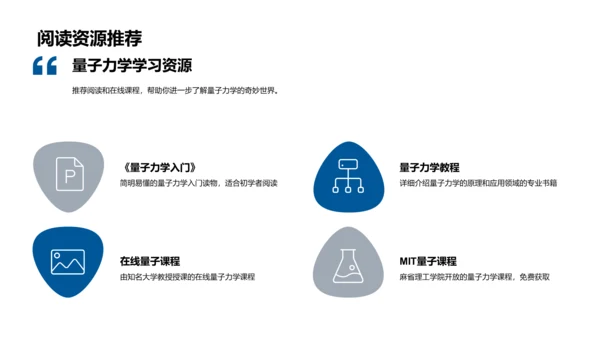 初探量子力学PPT模板