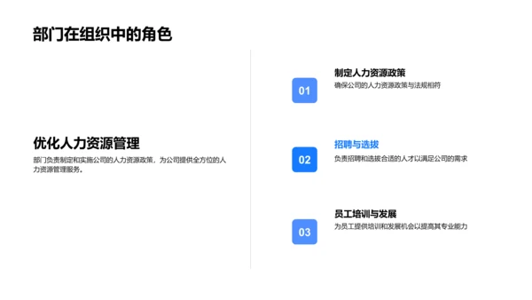 年中人资行政工作总结PPT模板