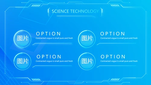 蓝色大气牙科信息化建设工作总结PPT