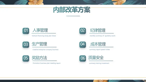 蓝色水彩风化妆品企业宣传动态PPT模板