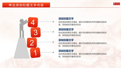 长城背景大气公安警察武警特警PPT模板