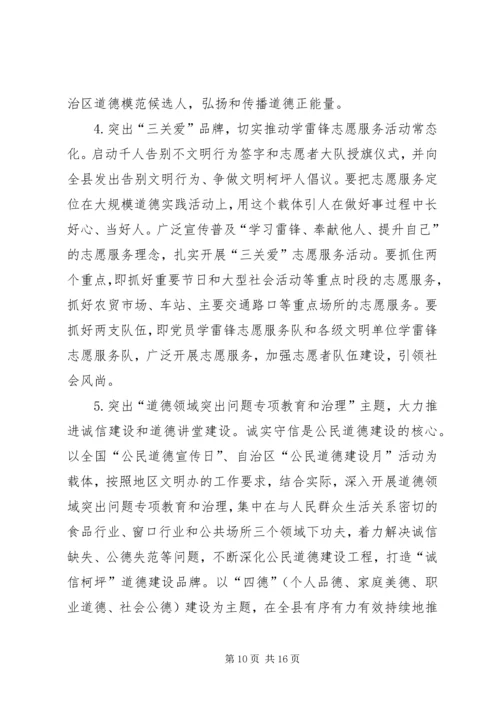 关于做好文明单位创建工作的几点认识与思考.docx