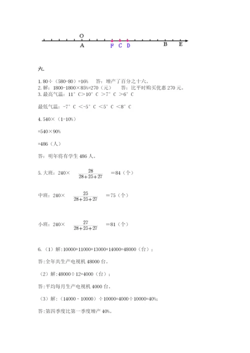 北京海淀区小升初数学试卷及答案【必刷】.docx