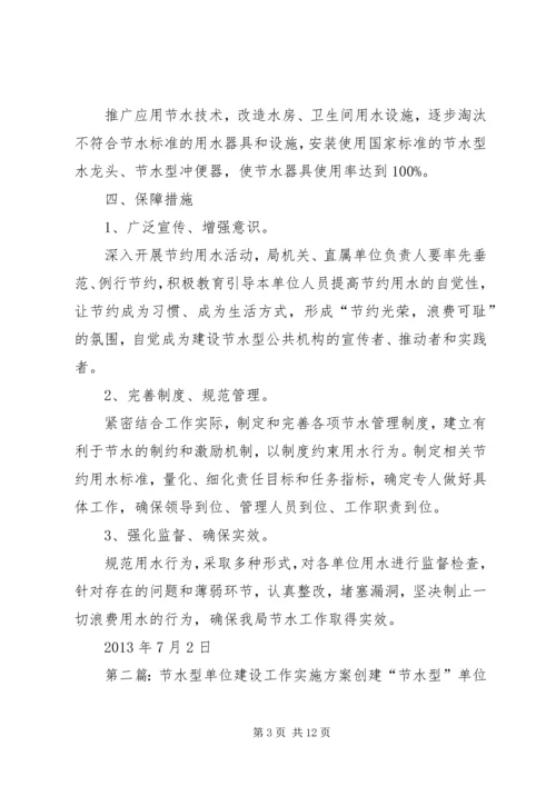 节水型单位建设工作方案_1.docx