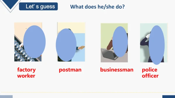 Unit 5 What does he do？Part B Read and write 课件(共2