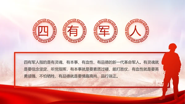 感悟初心使命强化责任担当动态PPT模板
