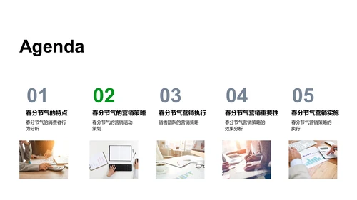 春分节气营销讲解PPT模板