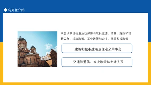 乌克兰国家介绍PPT模板