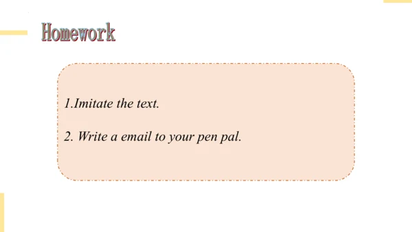 Module 5 Unit 1 Can I write to her（课件(共39张PPT)