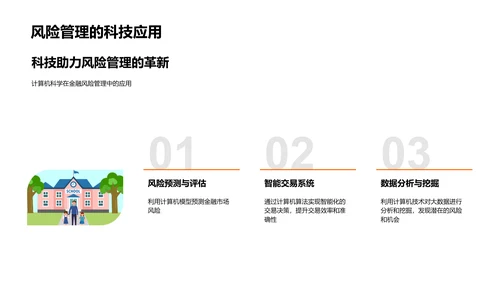 金融计算科学应用PPT模板