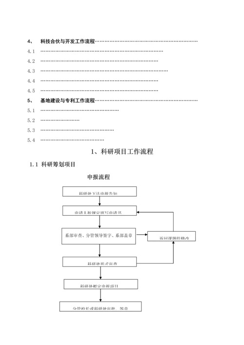 浙江医药高等专科学校科研管理工作标准流程.docx