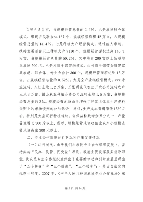 土地规模经营汇报 (3).docx