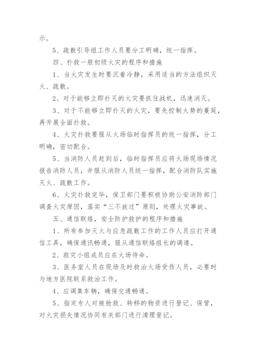 企业消防应急预案方案.docx