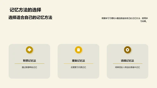 单词记忆的艺术