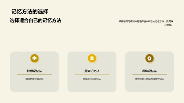 单词记忆的艺术