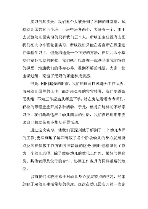 教师个人实习总结精选5篇