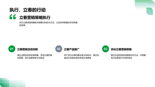 立春营销策略制定