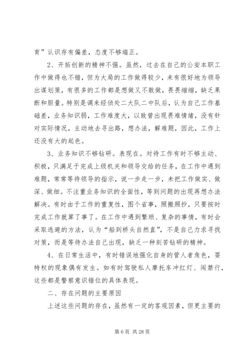 第一篇：政治纪律自查报告.docx