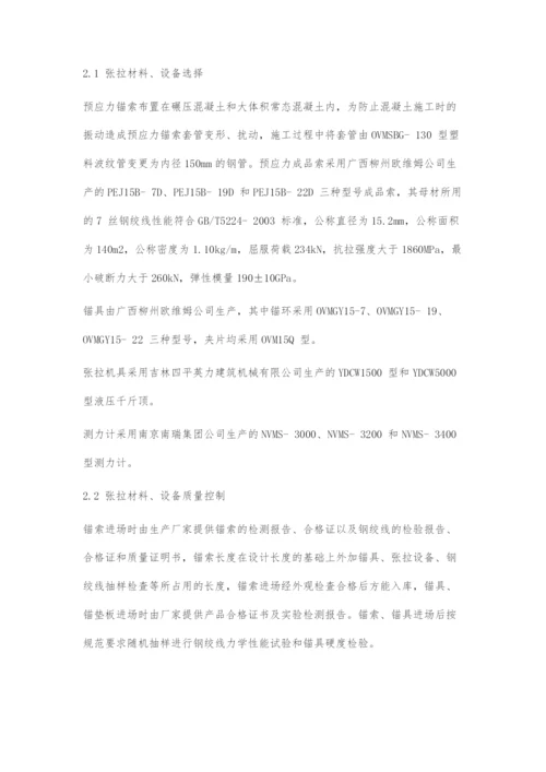 对某水库预应力锚索施工工艺研究.docx