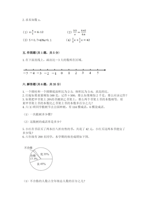 北京版六年级下册期末真题卷含答案（能力提升）.docx