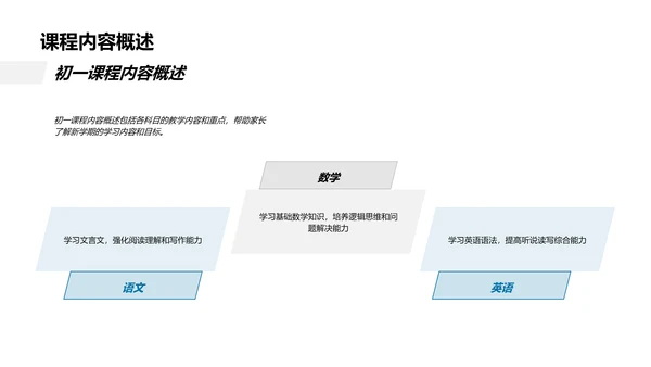 新学期家校教育合作PPT模板