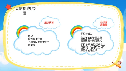 小学生大队委竞选班委会家长会PPT模板