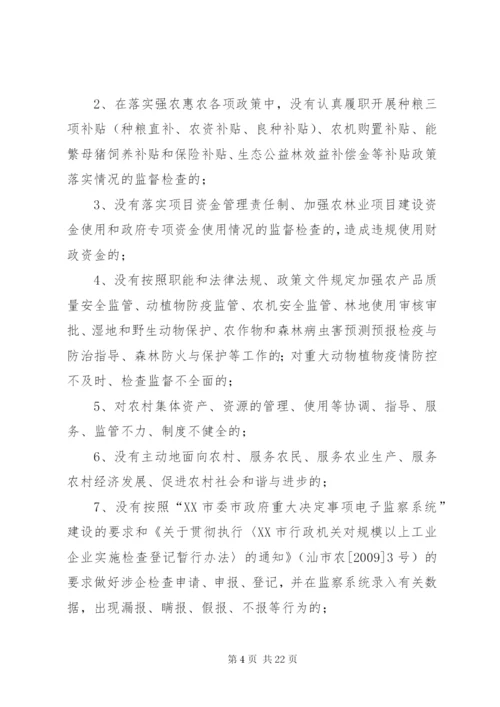 市农业局整治“庸懒散奢”专项行动实施方案.docx