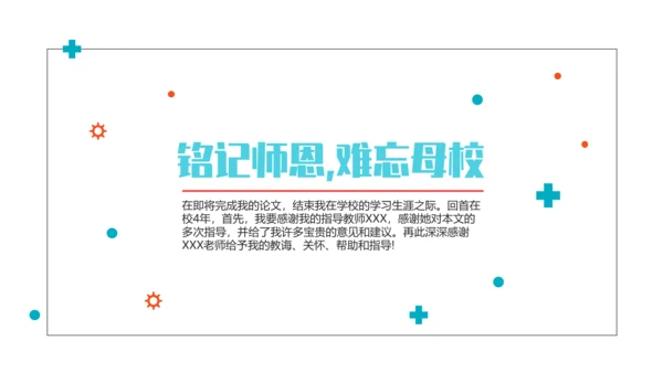 医学院学生毕业答辩专用通用PPT模板